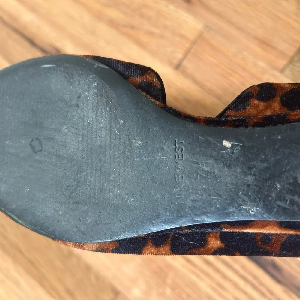 Nine West leopard print flats Size 7 - Picture 5 of 7